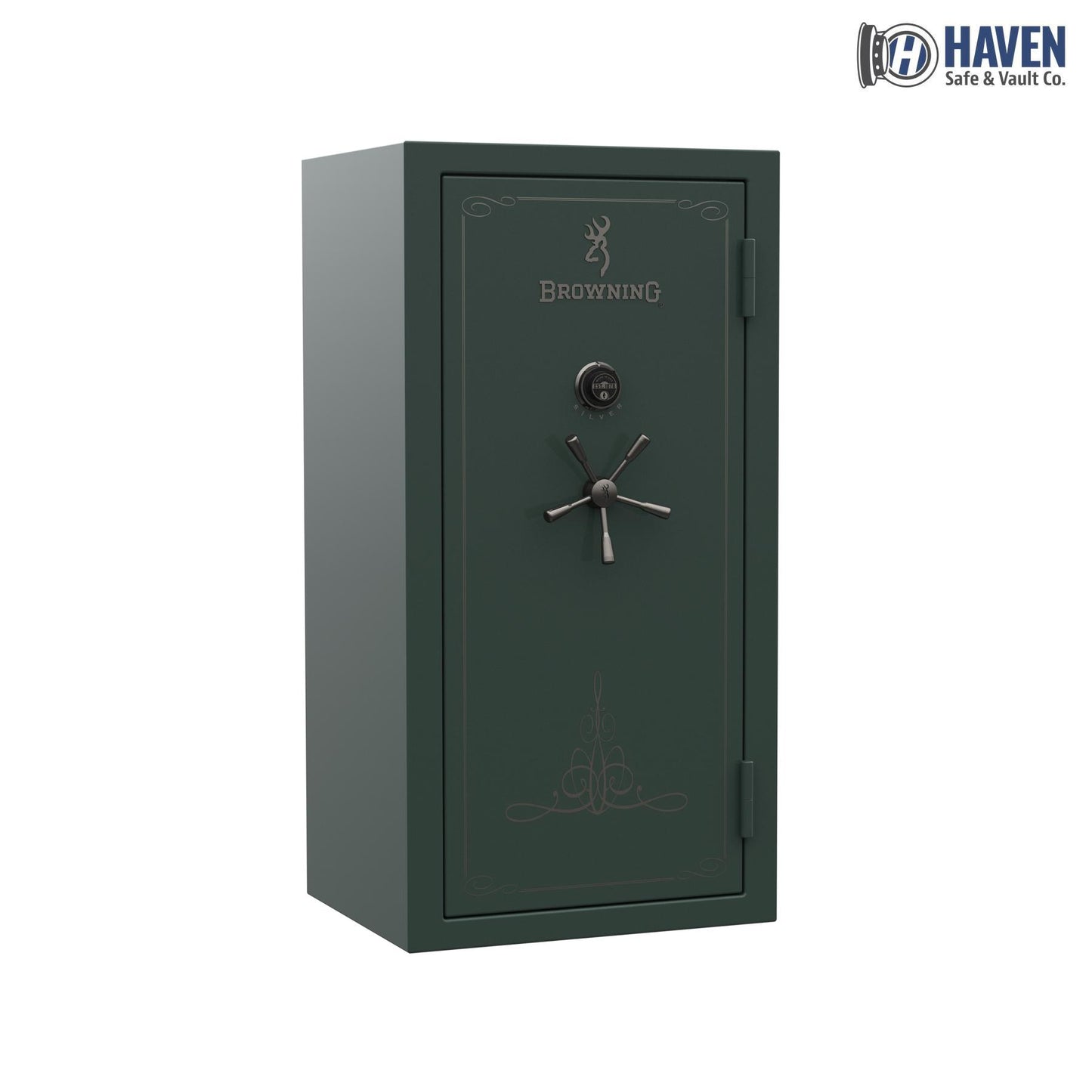 Browning Silver SR33 Gun Safe – 33-Gun Capacity & 100-Min Fire