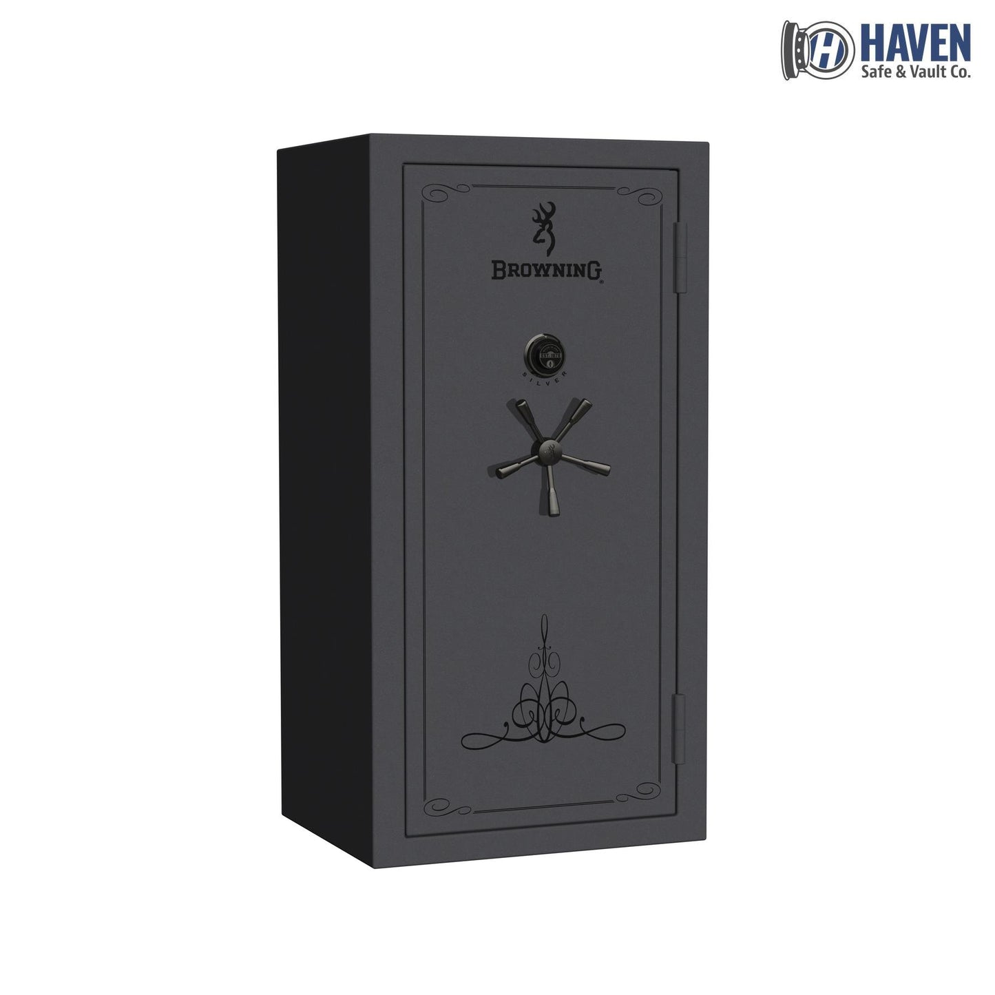 Browning Silver SR33 Gun Safe – 33-Gun Capacity & 100-Min Fire