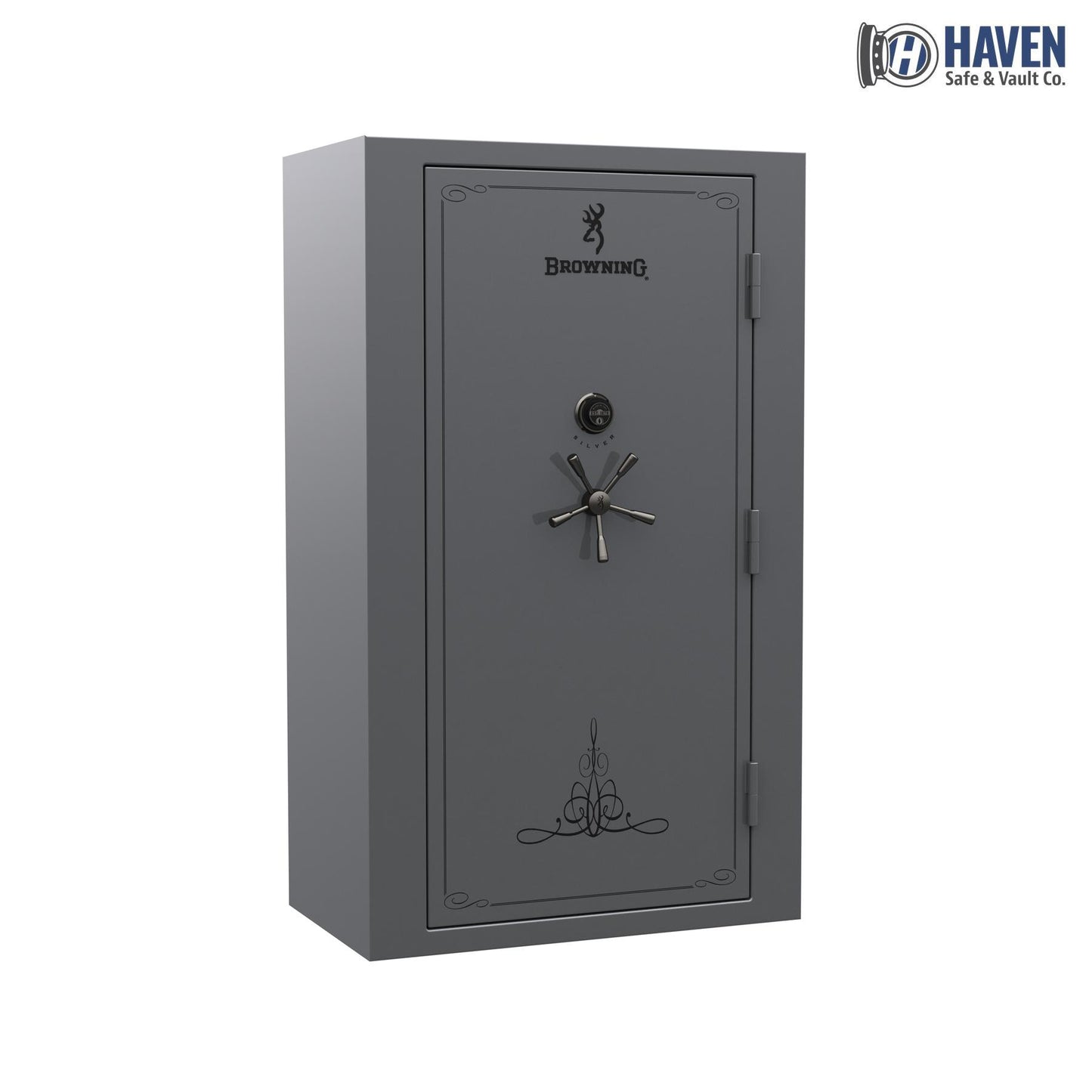 Browning Silver SR49T Gun Safe – 49-Gun Capacity & 100-Min Fire