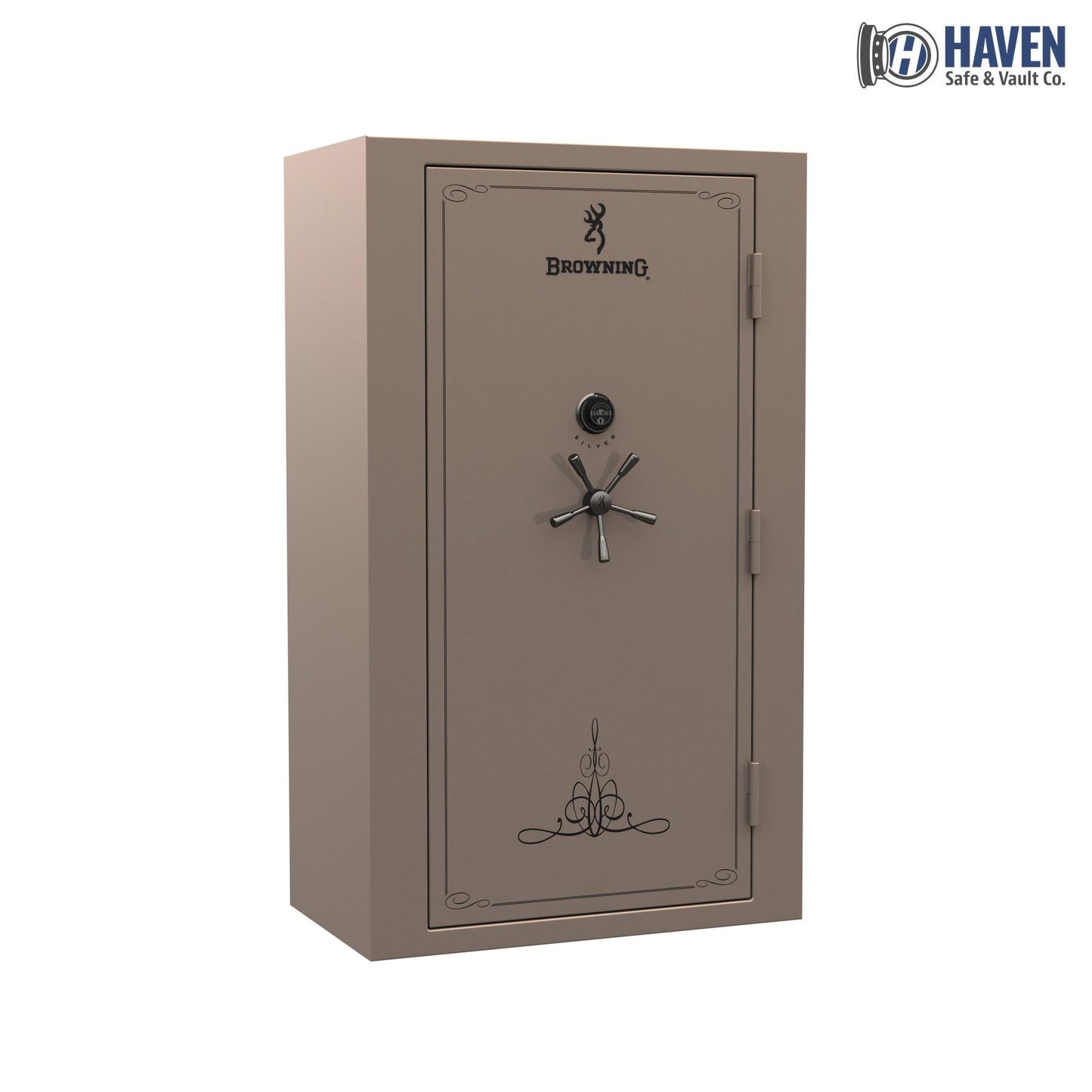 Browning Silver SR49T Gun Safe – 49-Gun Capacity & 100-Min Fire