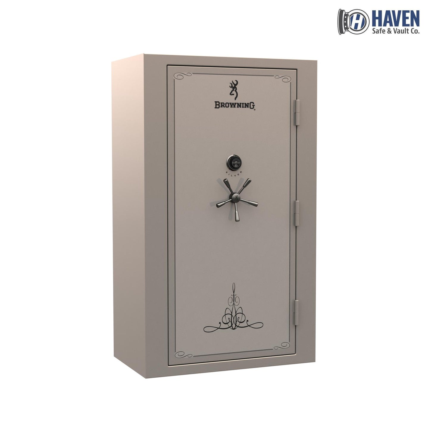 Browning Silver SR49T Gun Safe – 49-Gun Capacity & 100-Min Fire