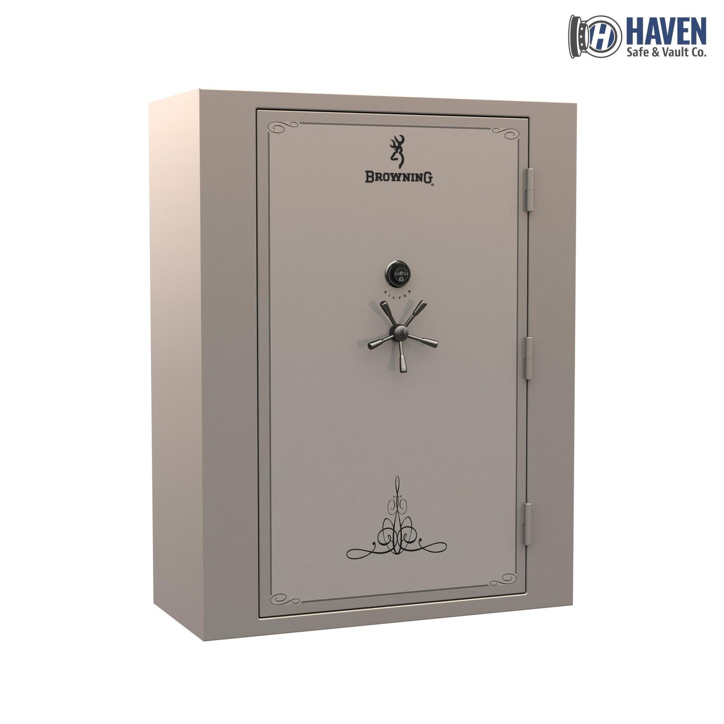 Browning Silver SR65T Gun Safe – 65-Gun Capacity & 100-Min Fire