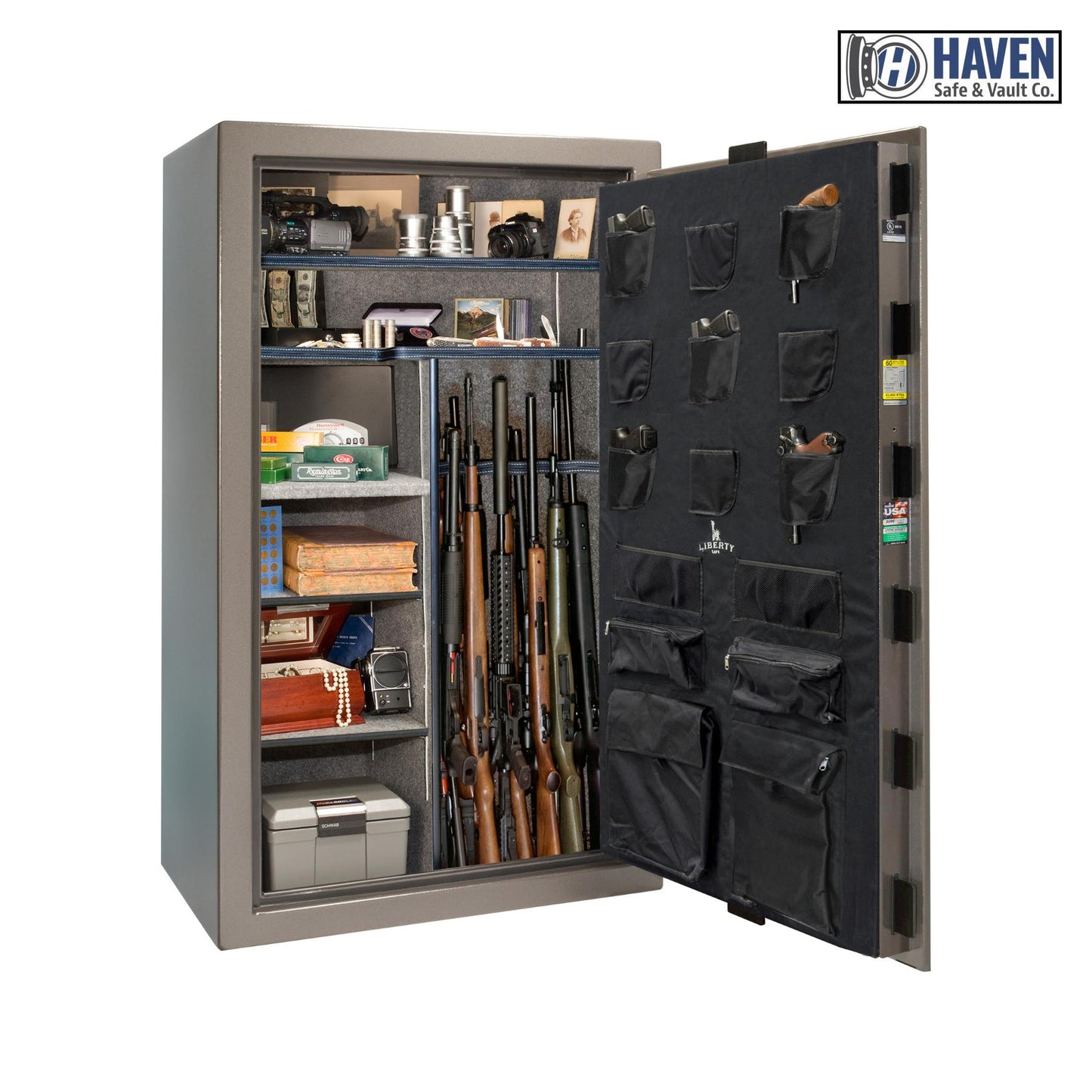Liberty Colonial 50 Gun Safe – Ultimate Firearm Security and Storage