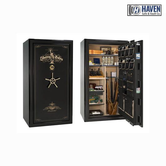 Liberty Presidential 40 Gun Safe – Elite Firearm Security and Storage