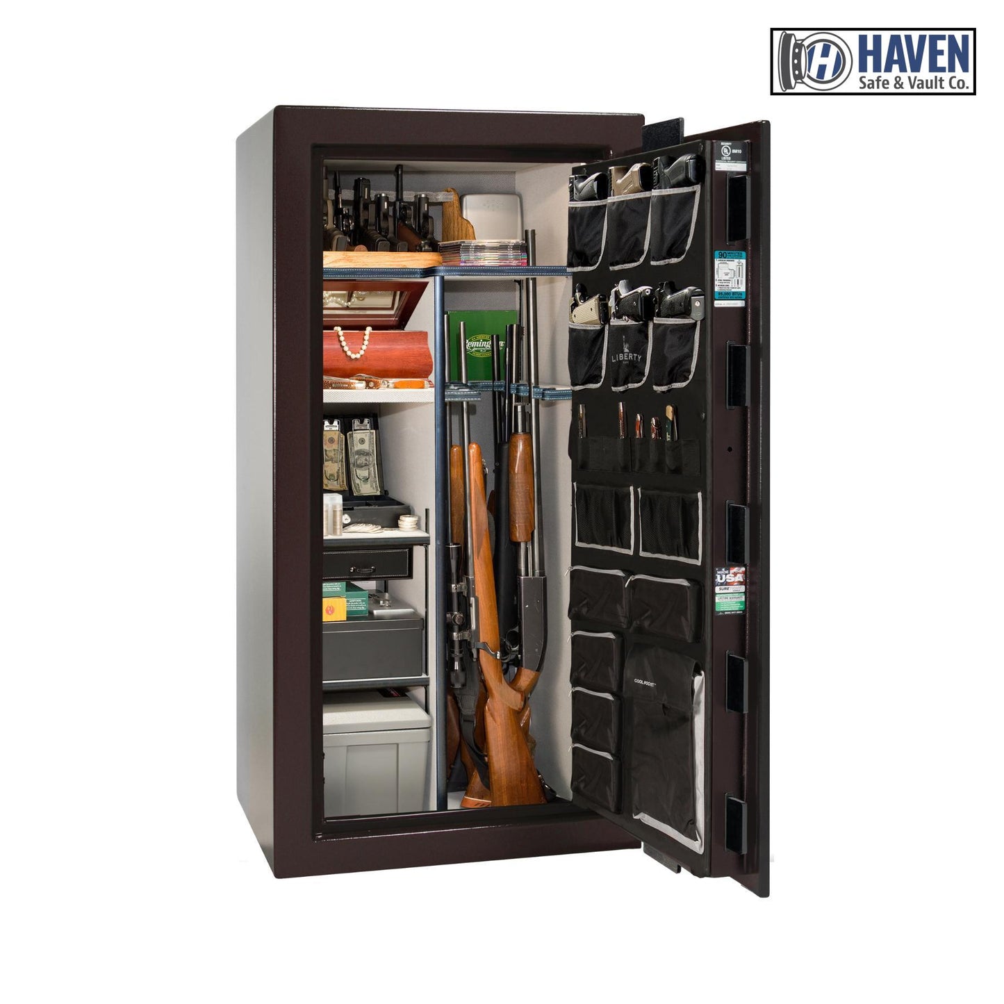 Liberty Lincoln 25 Gun Safe – Secure, Fire-Rated Protection