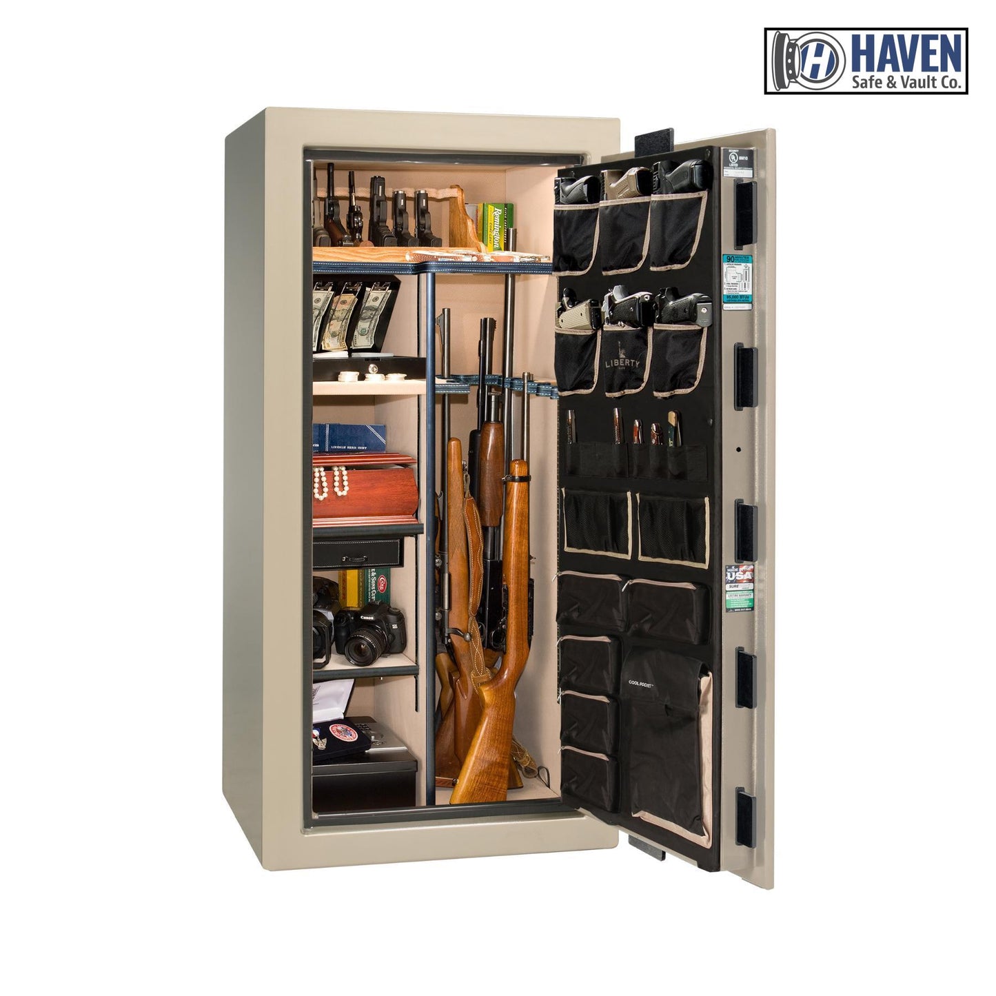 Liberty Lincoln 25 Gun Safe – Secure, Fire-Rated Protection