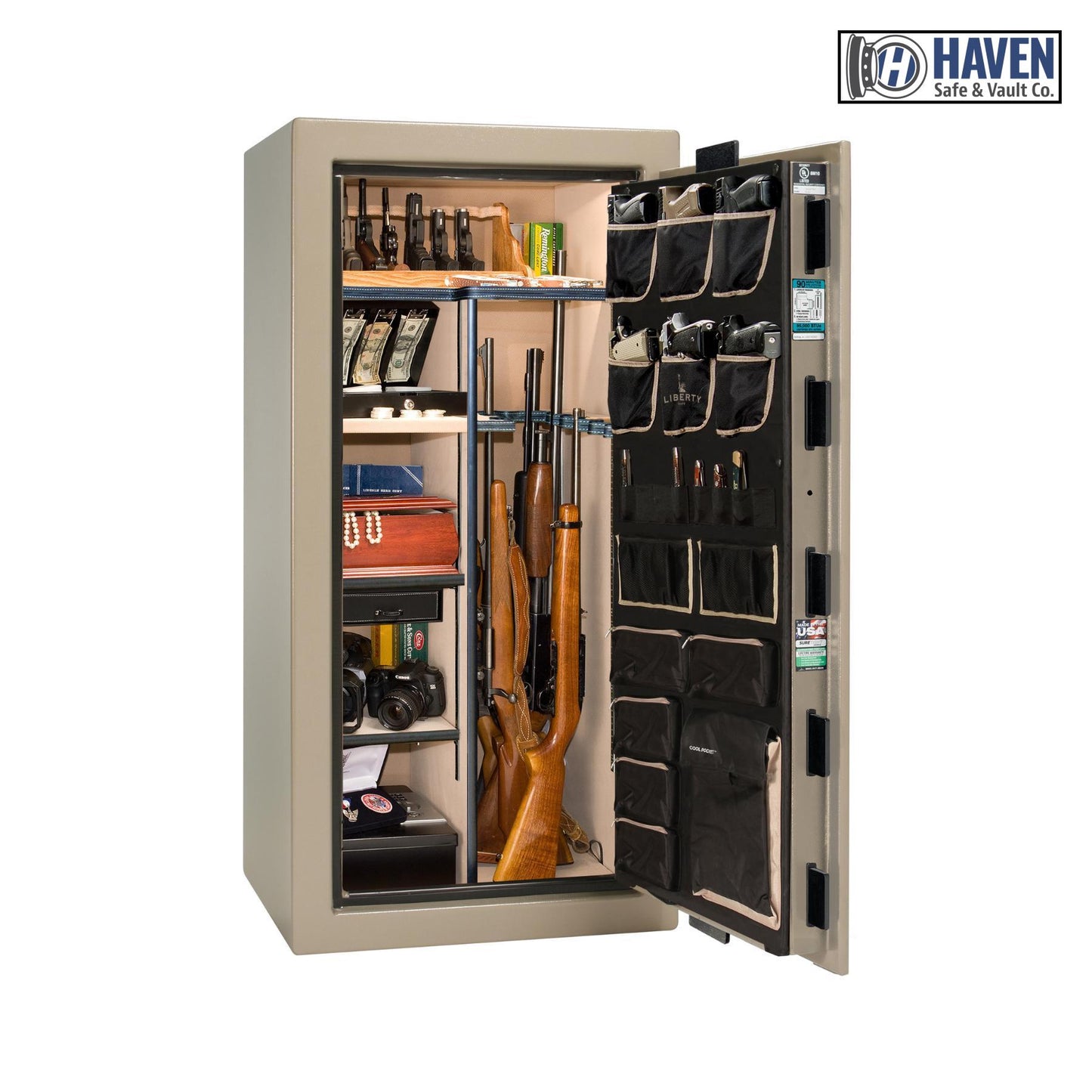 Liberty Lincoln 25 Gun Safe – Secure, Fire-Rated Protection