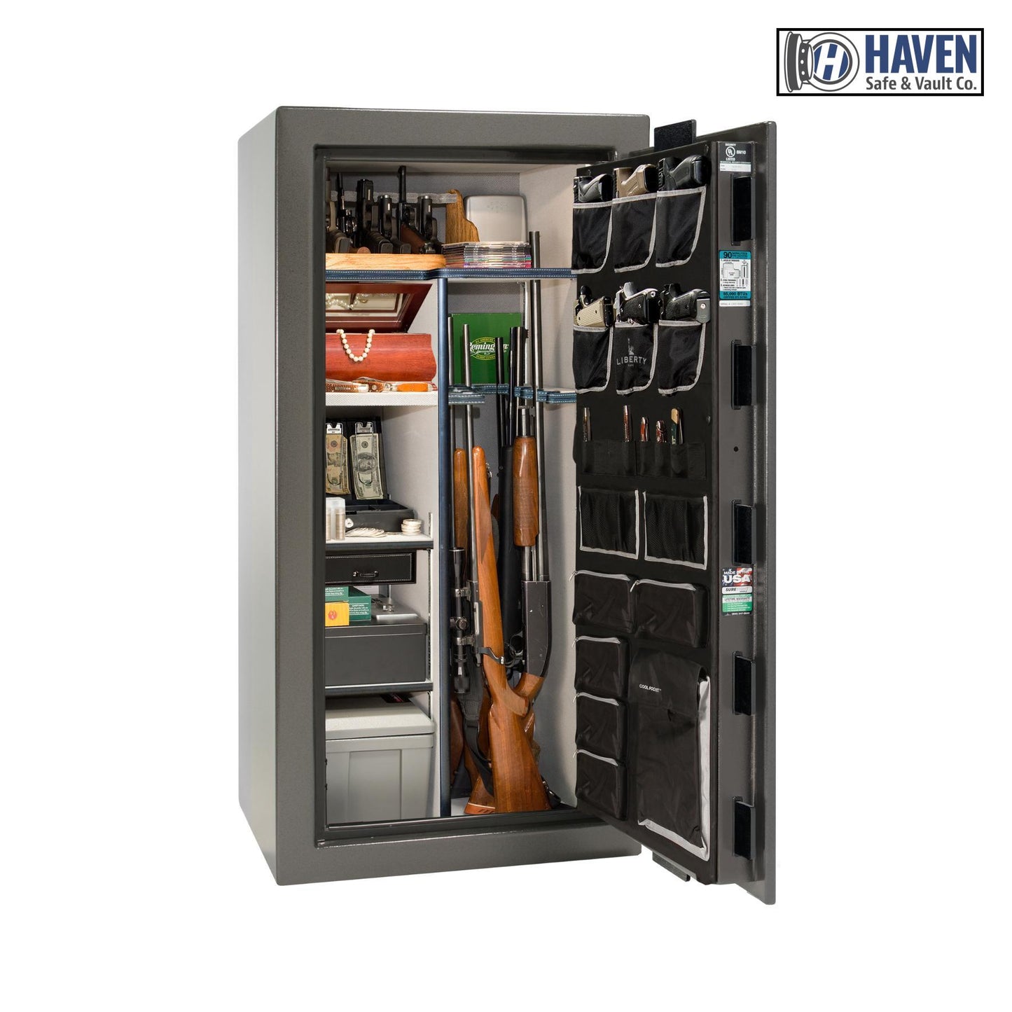 Liberty Lincoln 25 Gun Safe – Secure, Fire-Rated Protection