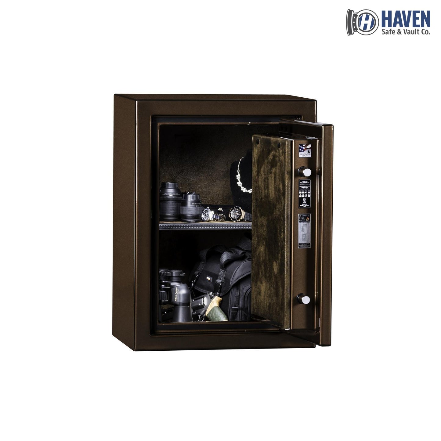 Rhino Metals CD3022 Raptor Series Home and Office Safe – 80-Minute Fire Protection