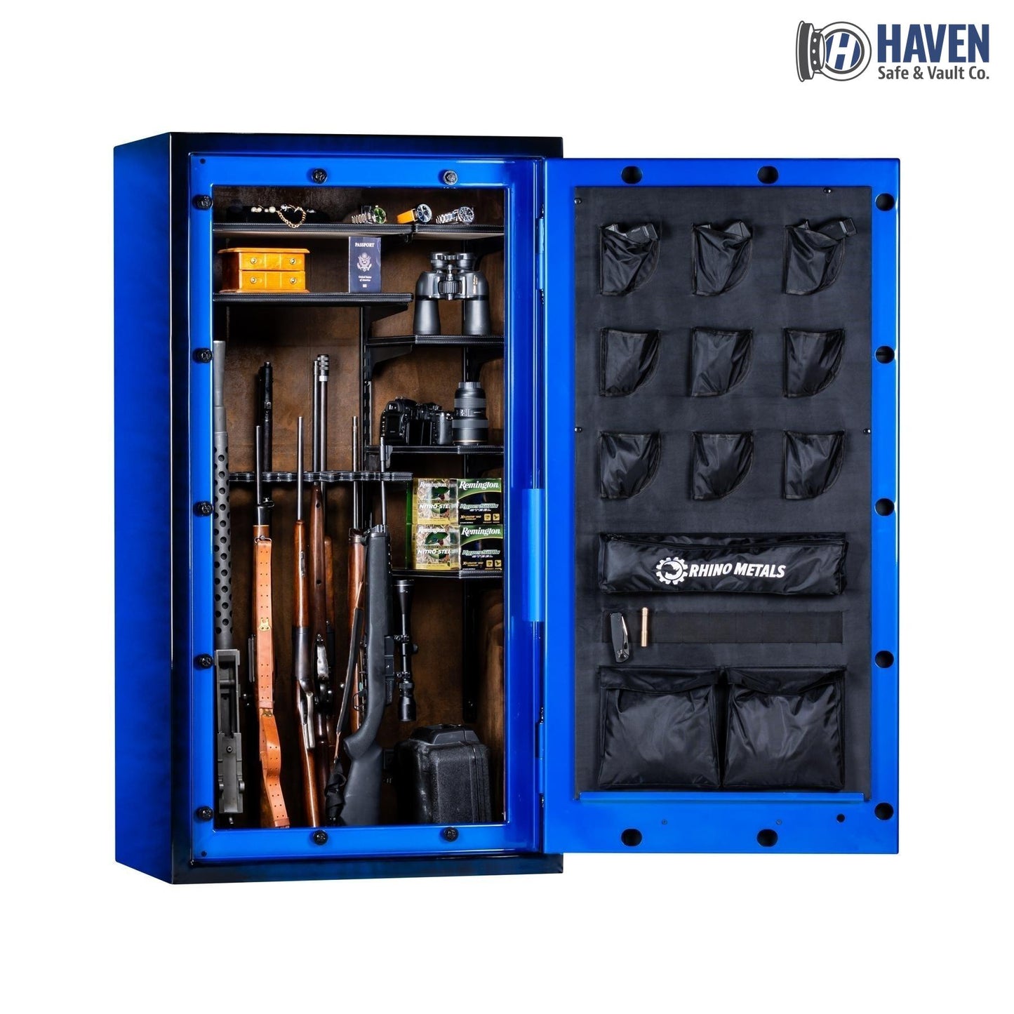 Rhino Metals CX6636 Raptor Series 49-Gun Safe – 80-Minute Fire Protection