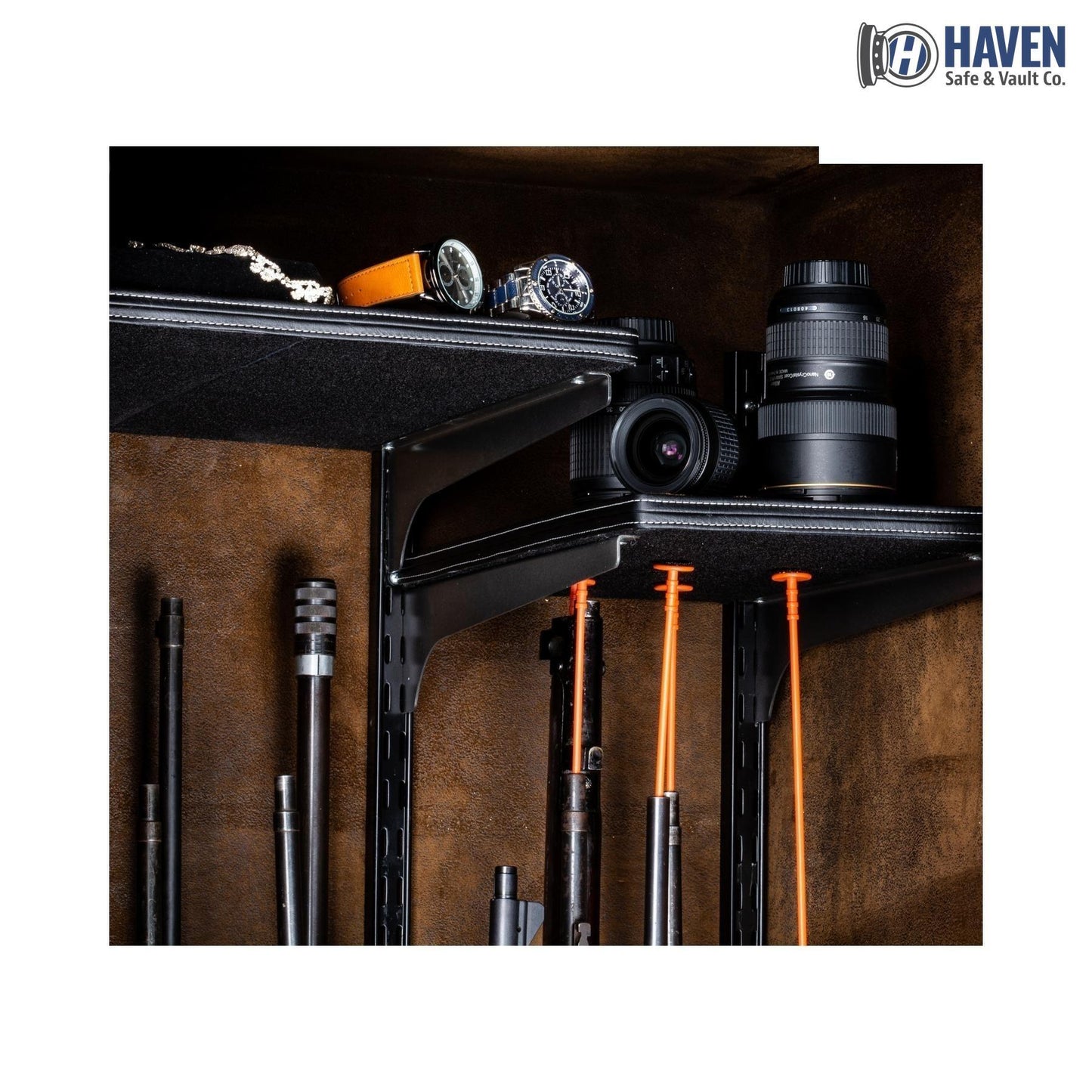 Rhino Metals Strongbox RSX6030 Raptor Series 40-Gun Safe – 80-Minute Fire Protection