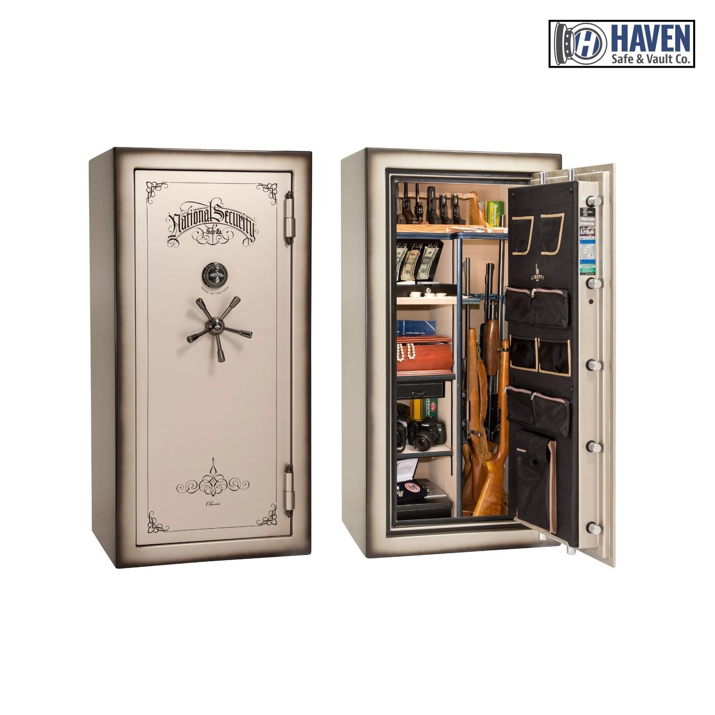 National Classic Plus 25 Gun Safe – High-Security Fire & Theft Protection
