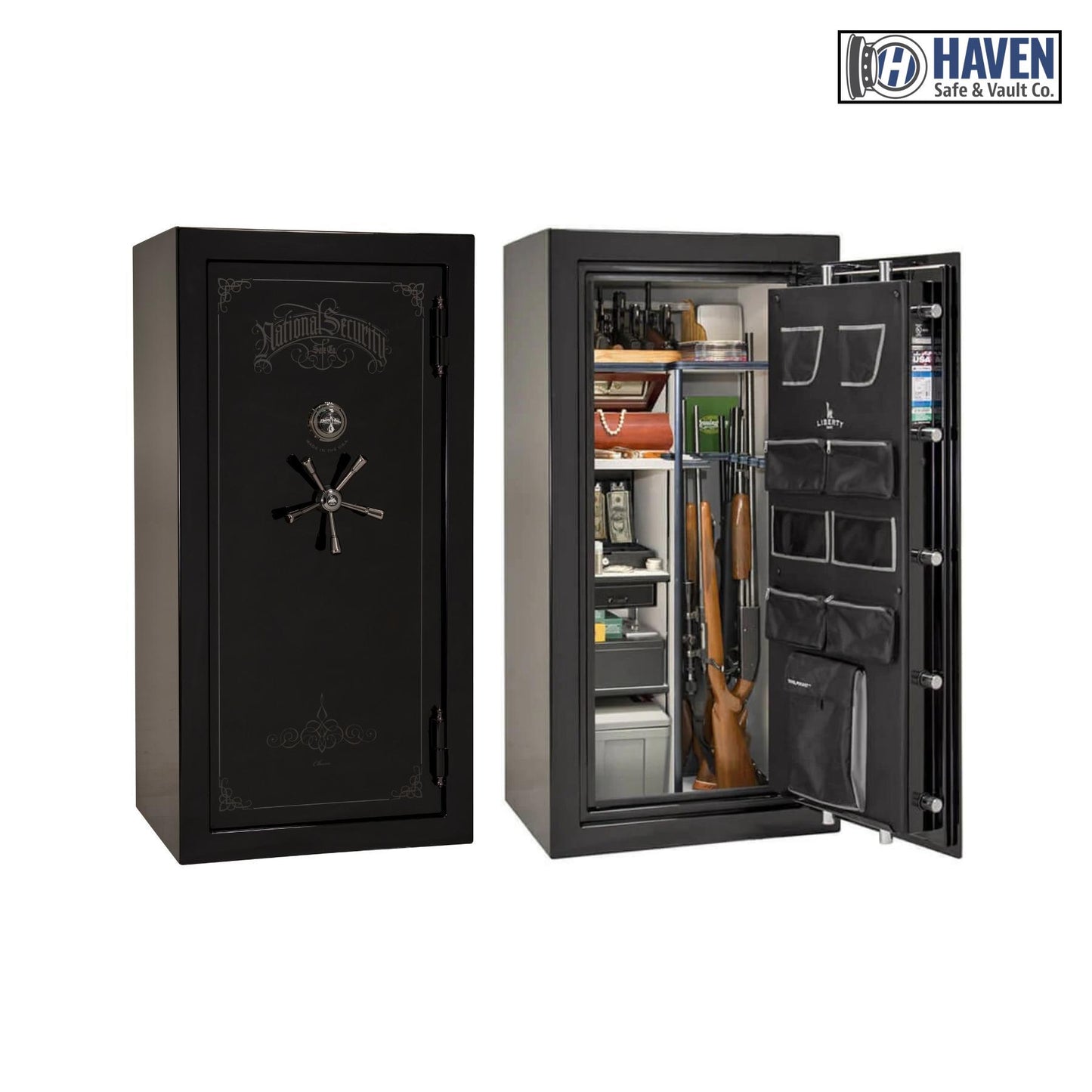 National Classic Plus 25 Gun Safe – High-Security Fire & Theft Protection