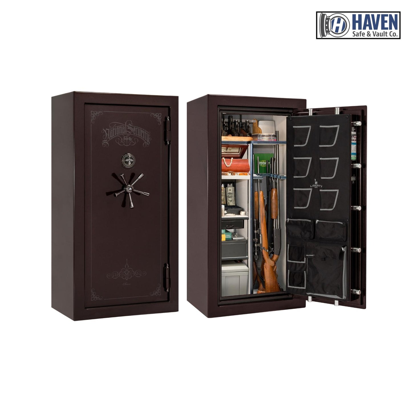National Classic Plus 25 Gun Safe – High-Security Fire & Theft Protection