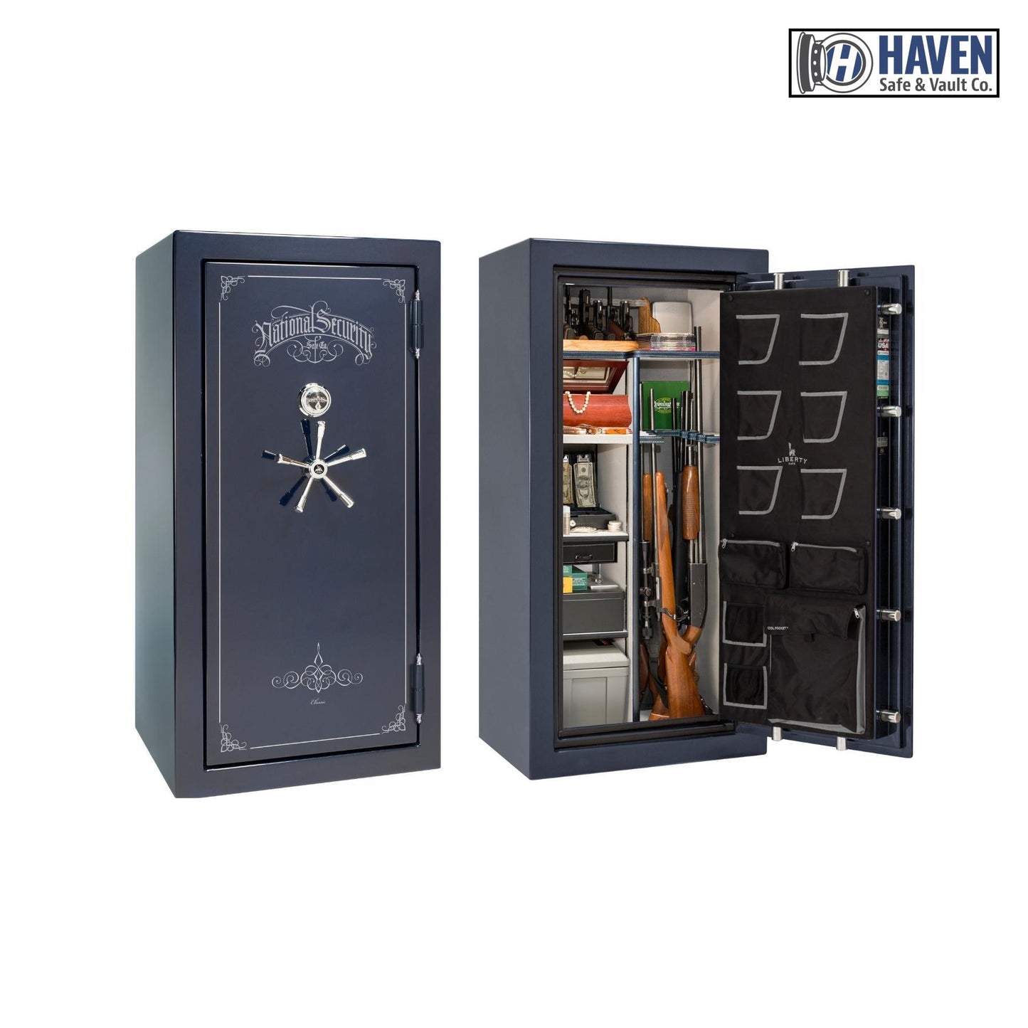 National Classic Plus 25 Gun Safe – High-Security Fire & Theft Protection