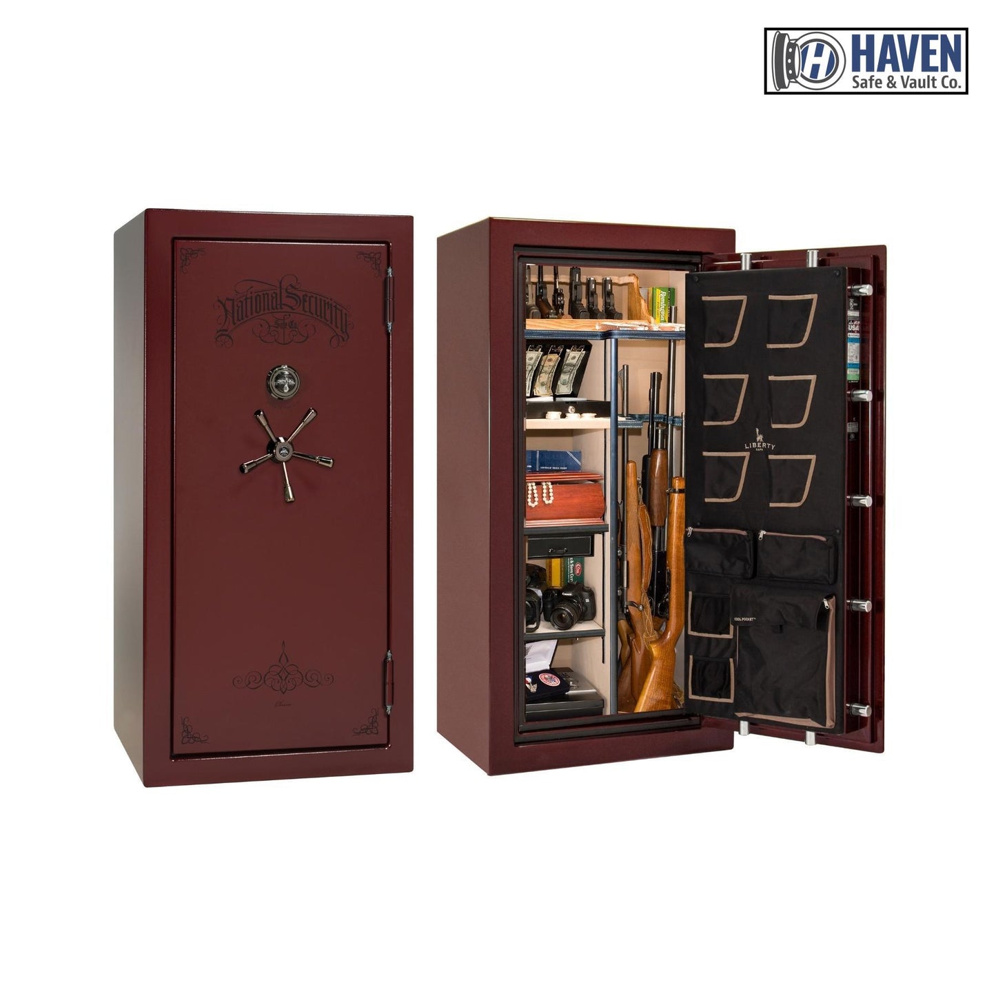 National Classic Plus 25 Gun Safe – High-Security Fire & Theft Protection
