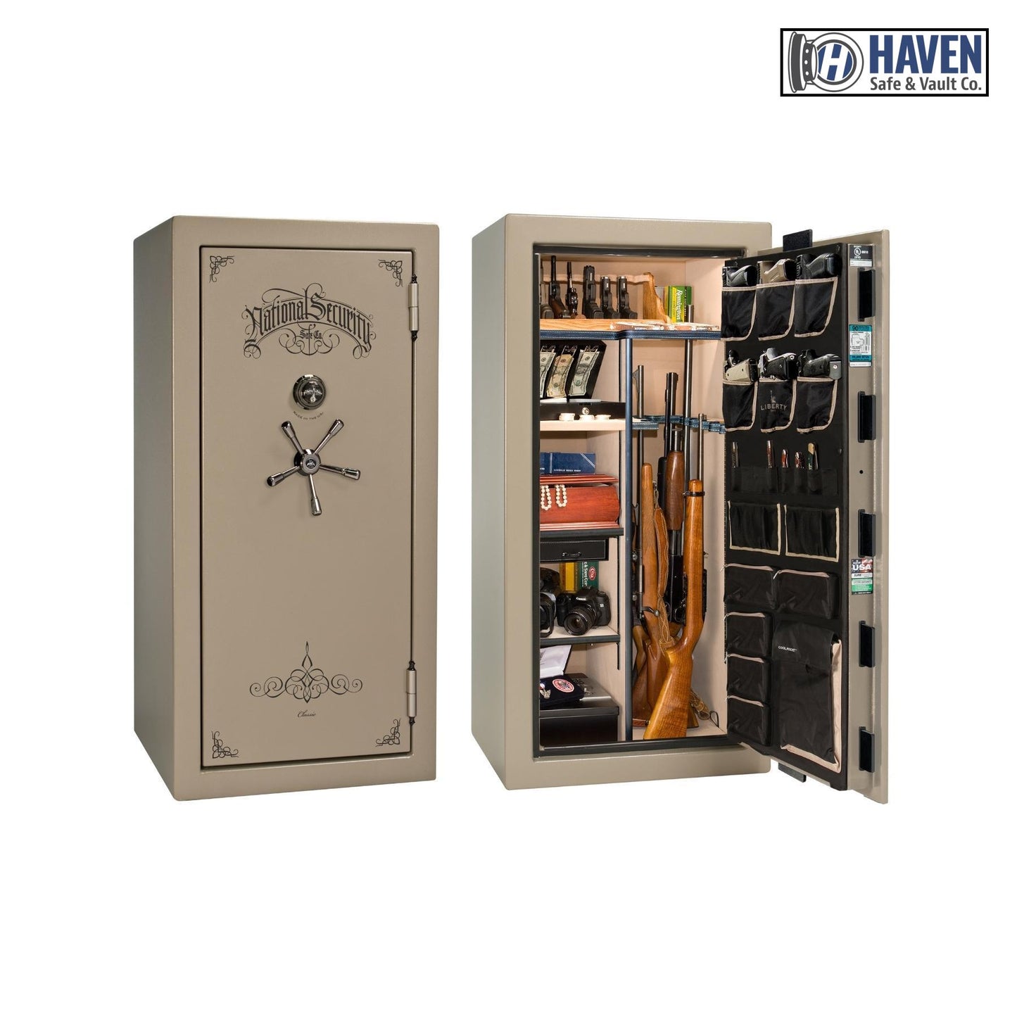 National Classic Plus 25 Gun Safe – High-Security Fire & Theft Protection