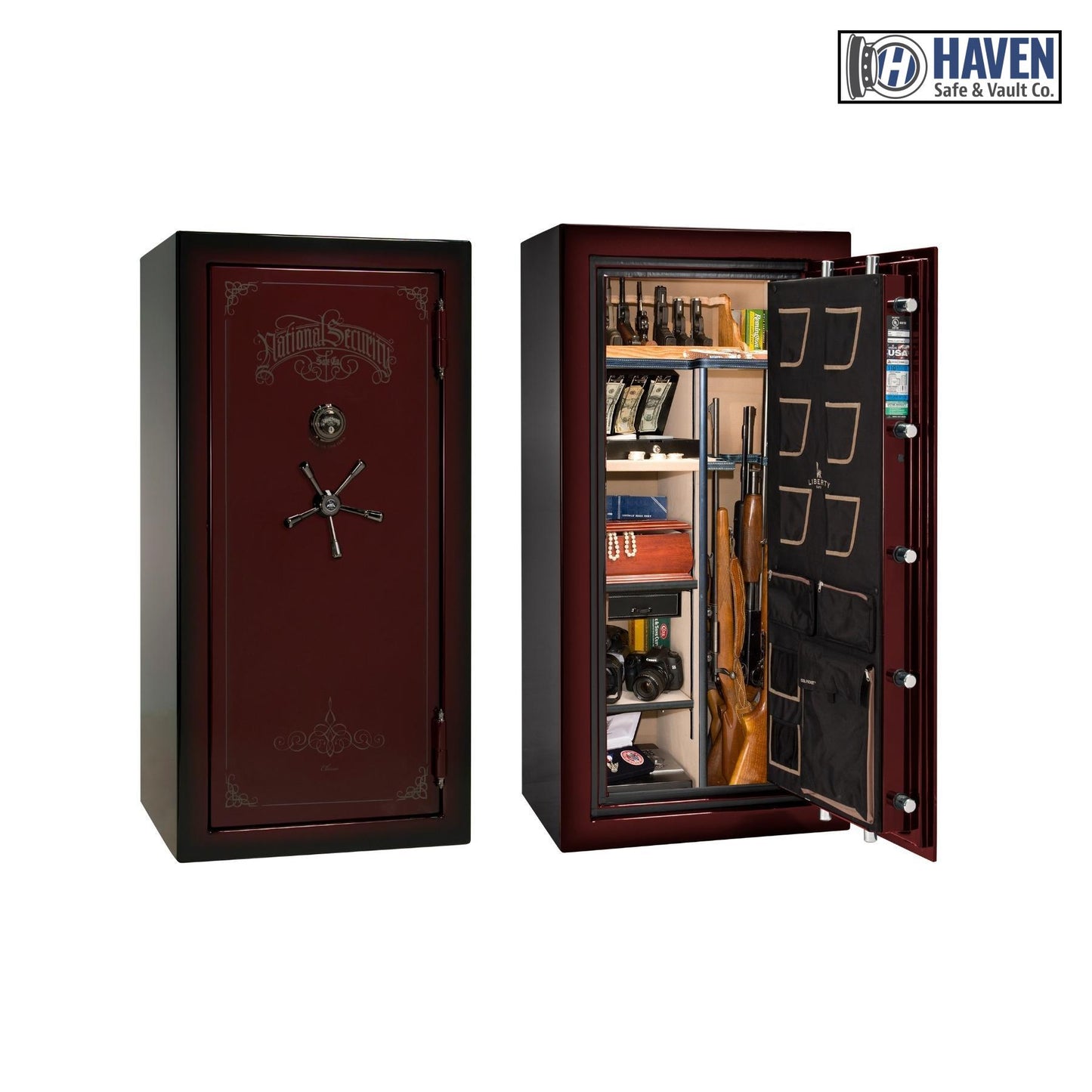 National Classic Plus 25 Gun Safe – High-Security Fire & Theft Protection