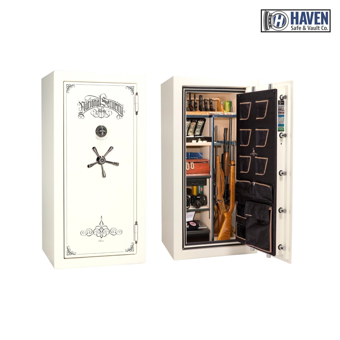 National Classic Plus 25 Gun Safe – High-Security Fire & Theft Protection