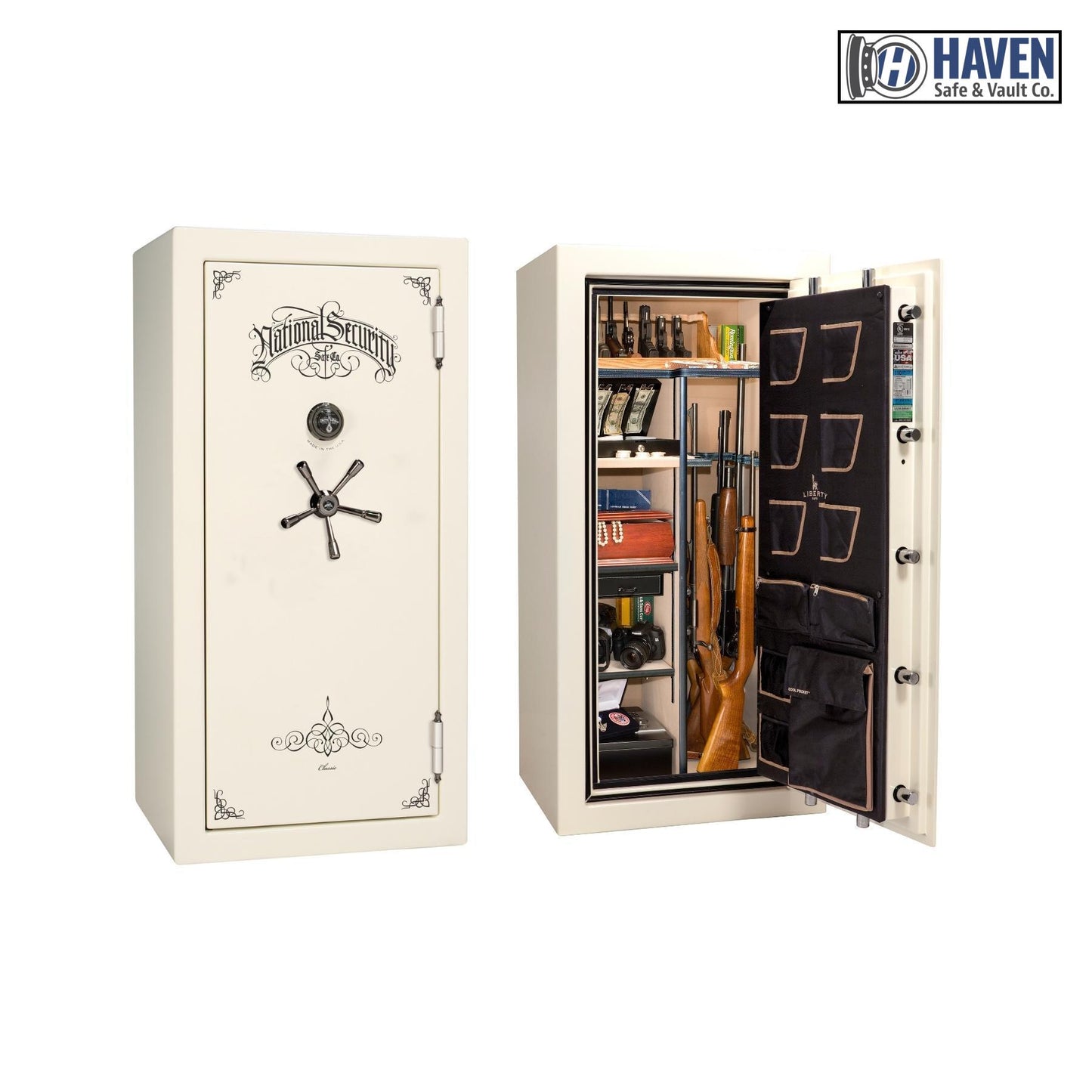 National Classic Plus 25 Gun Safe – High-Security Fire & Theft Protection