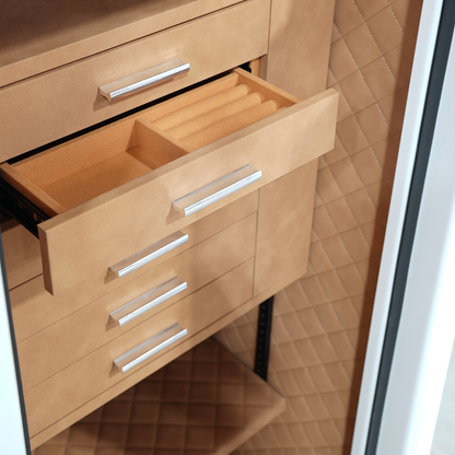AMSEC JS4020E5 six-drawer jewelry interior