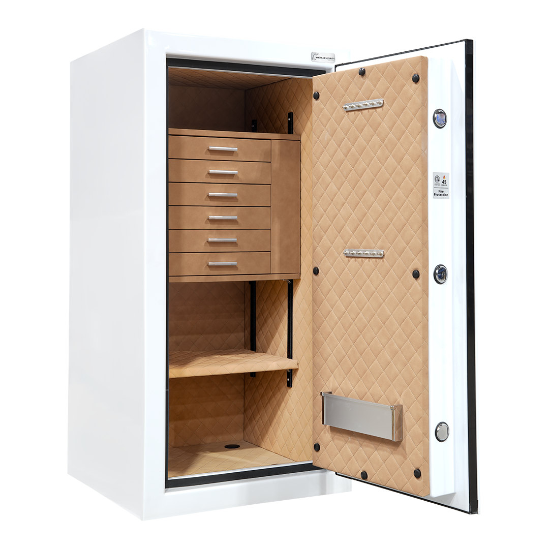 AMSEC JS4020E5 jewelry safe, door open