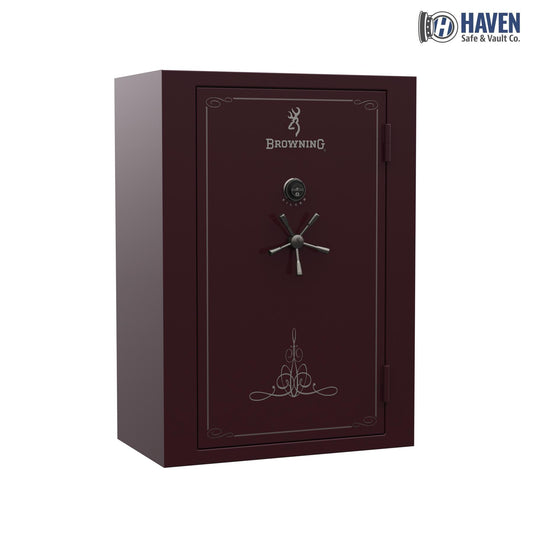 Browning Silver SR49 Gun Safe – 49-Gun Capacity & 100-Min Fire