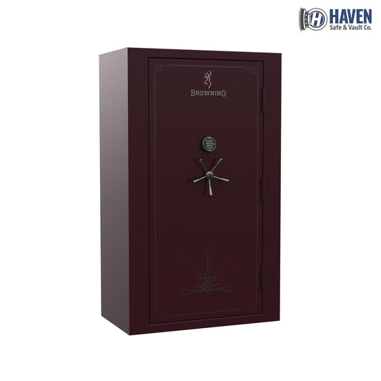 Browning Silver SR49T Gun Safe – 49-Gun Capacity & 100-Min Fire