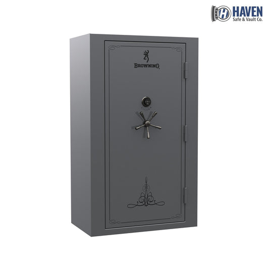 Browning Silver SR49T Gun Safe – 49-Gun Capacity & 100-Min Fire