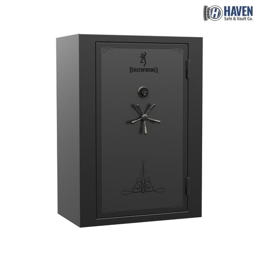 Browning Silver SR49 Gun Safe – 49-Gun Capacity & 100-Min Fire