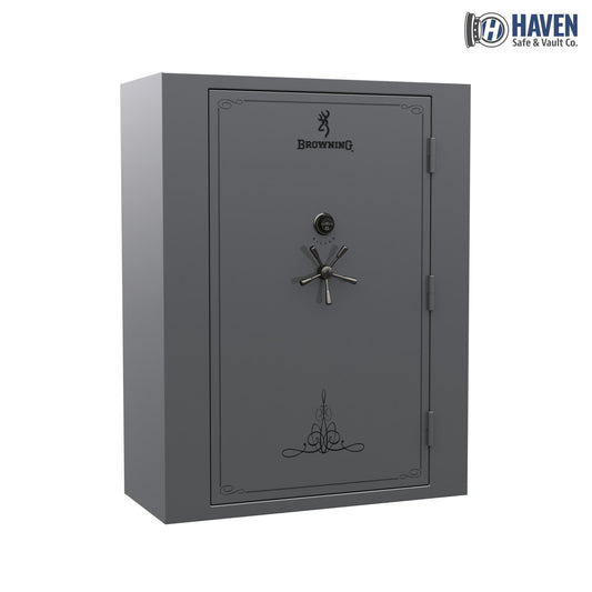 Browning Silver SR65T Gun Safe – 65-Gun Capacity & 100-Min Fire