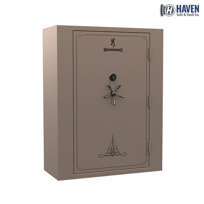 Browning Silver SR65T Gun Safe – 65-Gun Capacity & 100-Min Fire