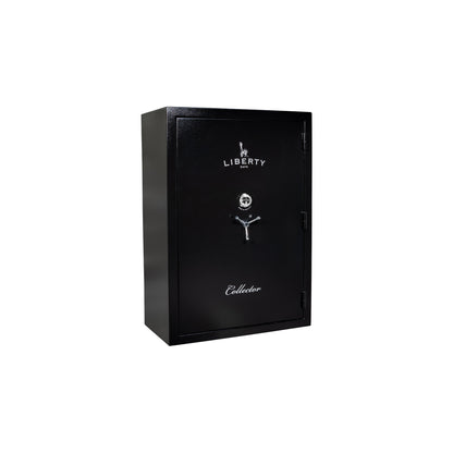 Liberty Collector T in Textured Black with Chrome hardware