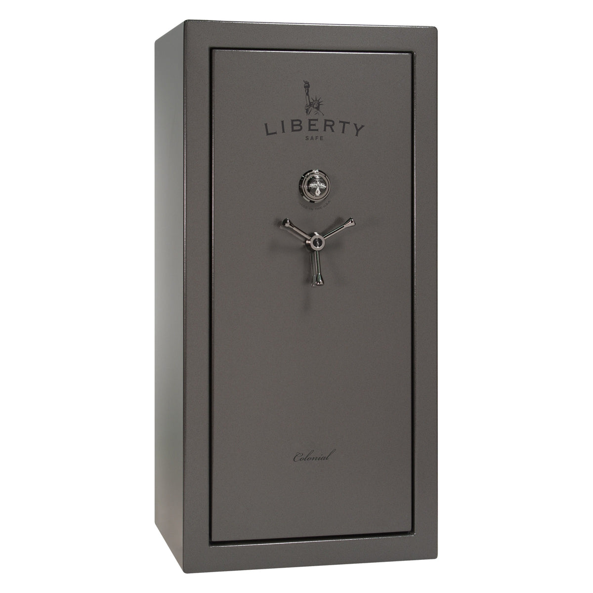 Liberty Colonial 23 in Gloss Gray with Black Chrome hardware