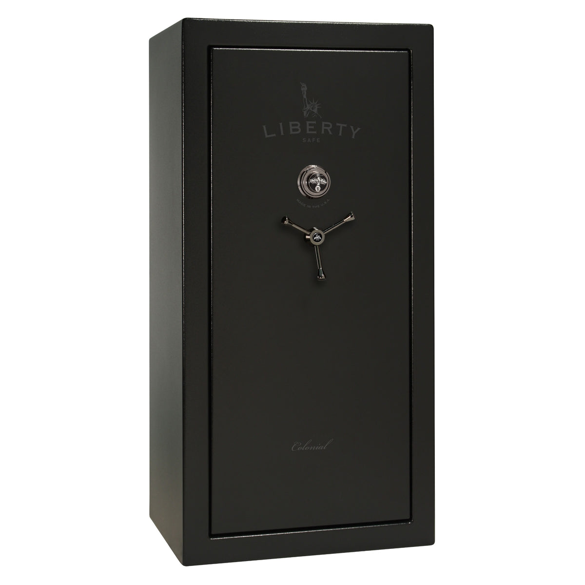 Liberty Colonial 23 in Textured Black with Black Chrome hardware