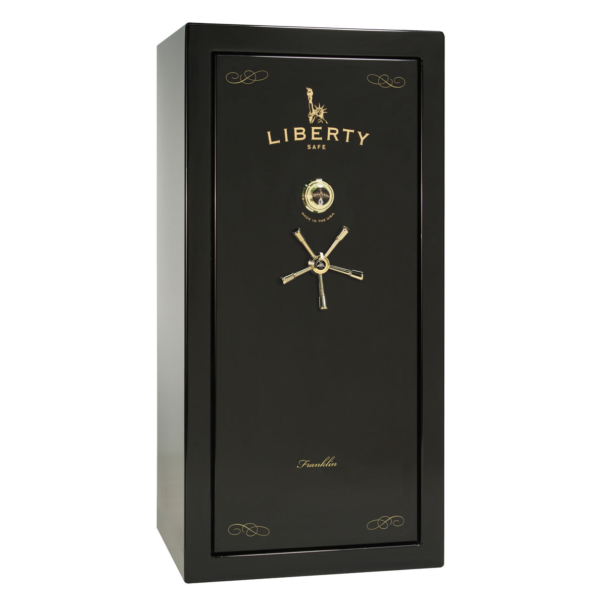 Liberty Franklin 29 in Gloss Black with Brass hardware