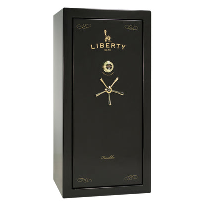 Liberty Franklin 29 in Gloss Black with Brass hardware