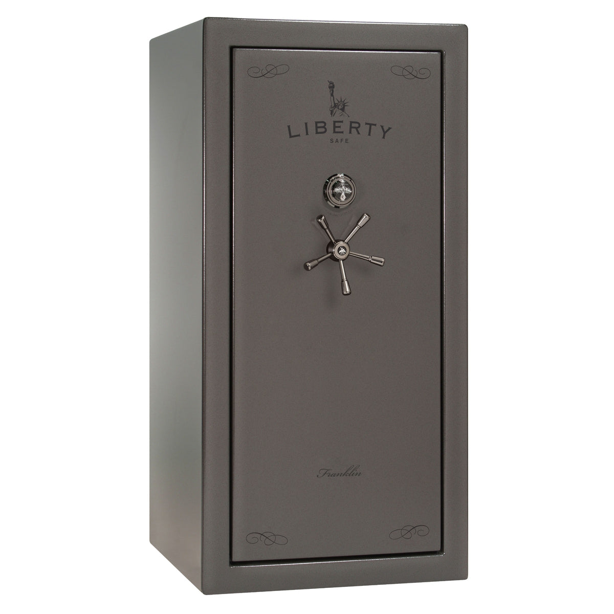 Liberty Franklin 29 in Gloss Gray with Black Chrome hardware