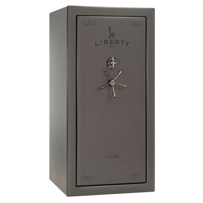 Liberty Franklin 29 in Gloss Gray with Black Chrome hardware