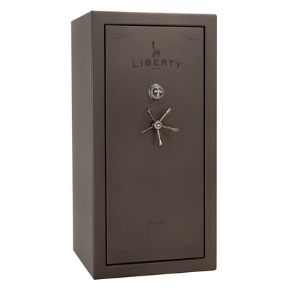 Liberty Franklin 29 in Textured Bronze with Black Chrome hardware
