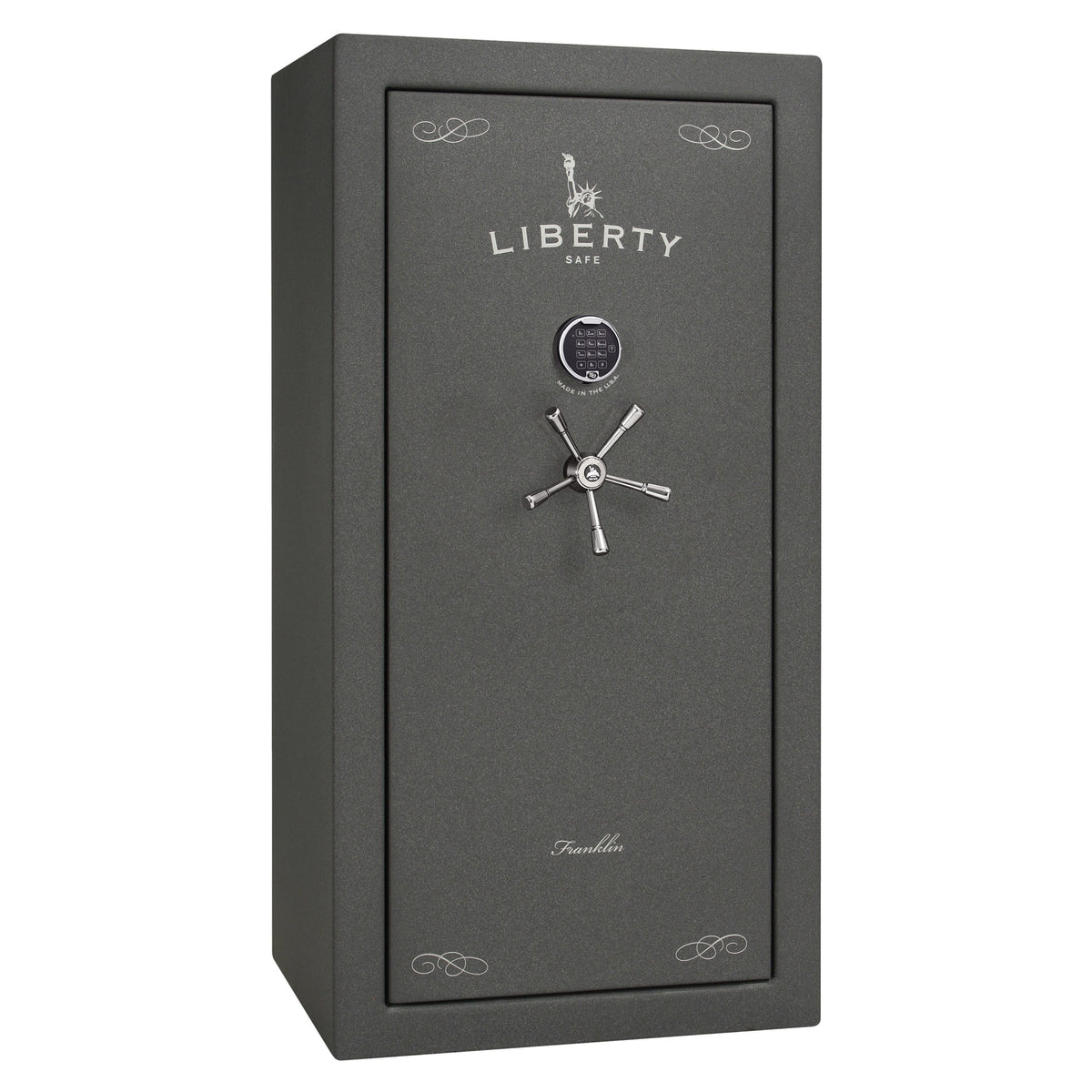 Liberty Franklin 29 in Textured Granite with Chrome hardware