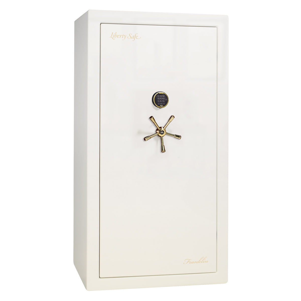 Liberty Franklin 40 Signature in Gloss White Ivory with Brass hardware