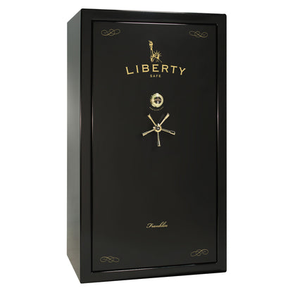 Liberty Franklin 50 in Gloss Black with Brass hardware
