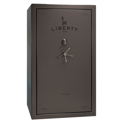 Liberty Franklin 50 in Gloss Gray with Black Chrome hardware