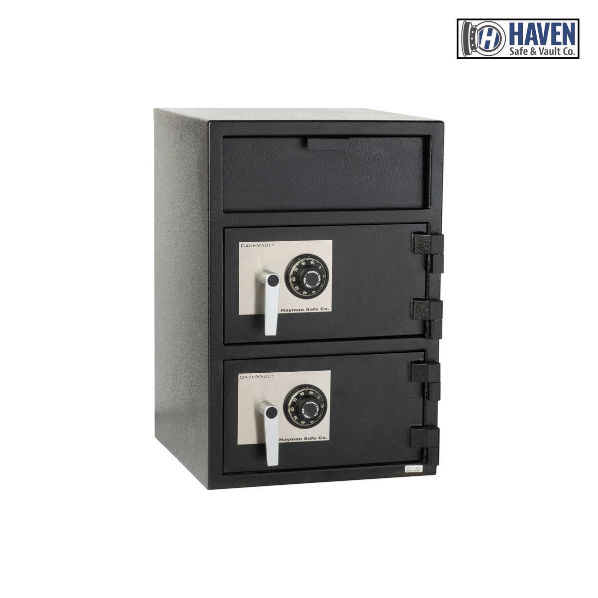 Hayman CashVault CV F30W-2 CC – front loader and both doors closed