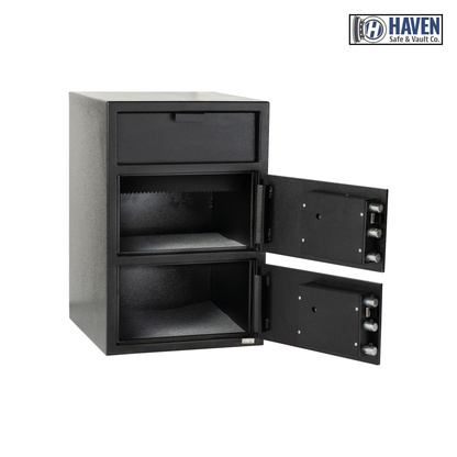 Hayman CashVault CV F30W-2 CC – both doors open