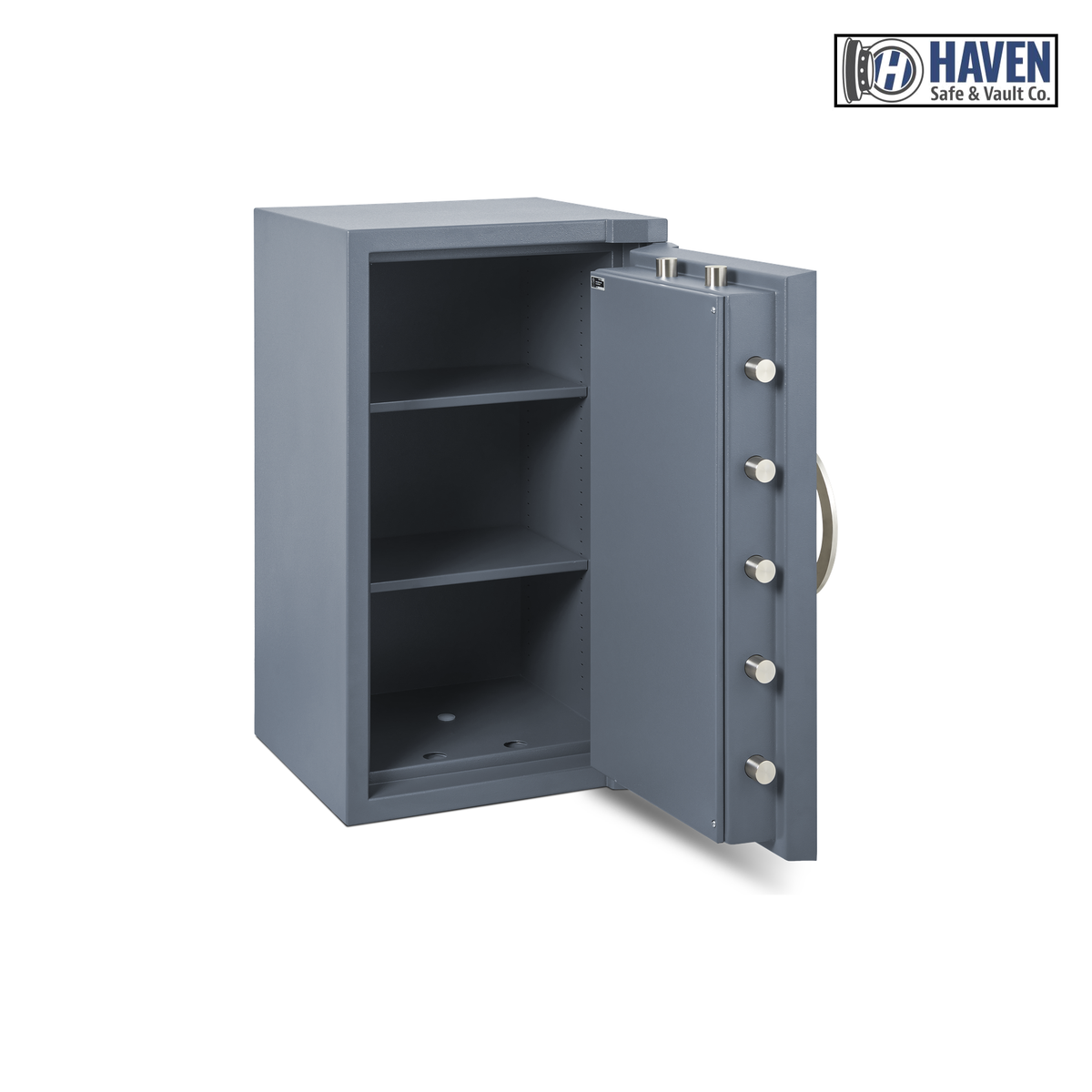 Hayman MV30 3820 TL-30 safe – door open, lock side
