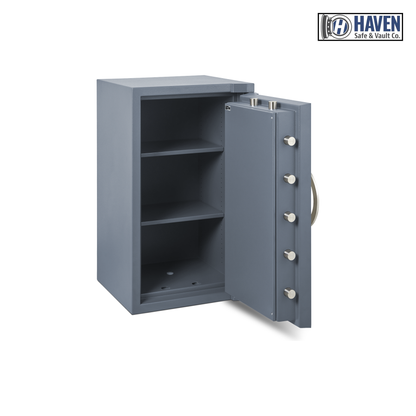 Hayman MV30 3820 TL-30 safe – door open, lock side
