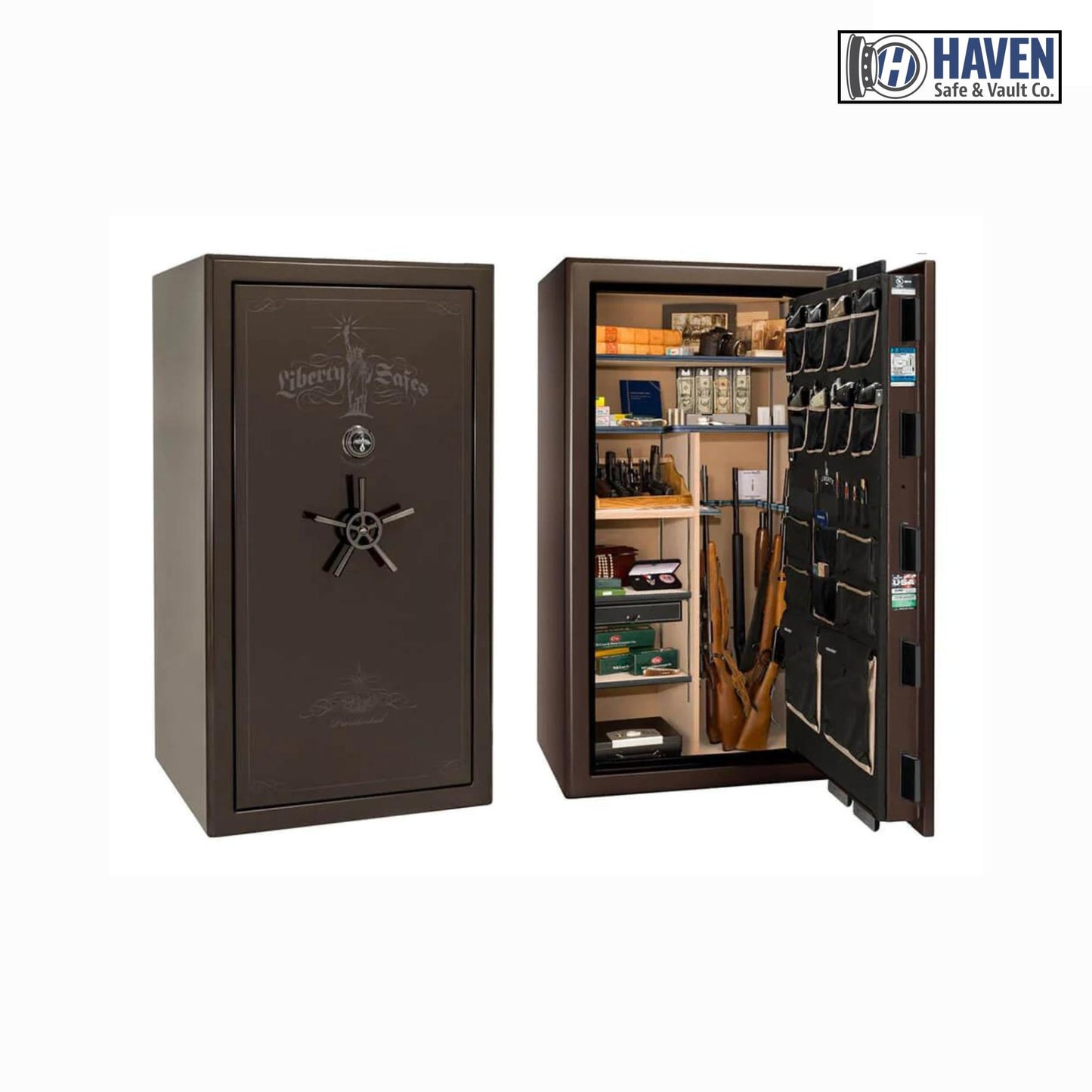 Liberty Presidential 40 Gun Safe – Elite Firearm Security and Storage