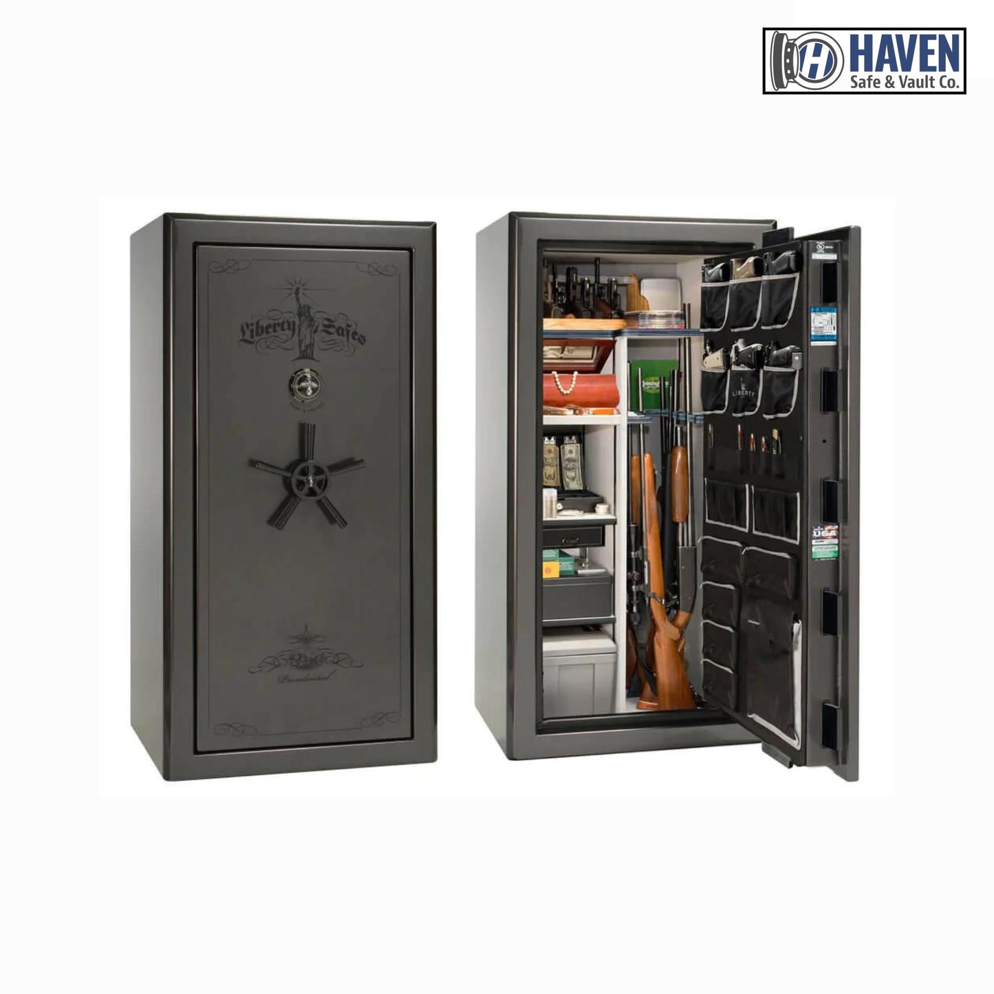 Liberty Presidential 40 Gun Safe – Elite Firearm Security and Storage
